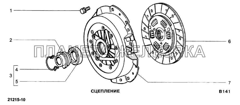 Сцепление ВАЗ-21213-214i